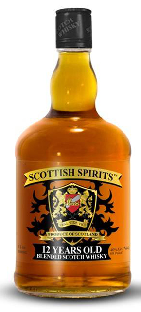 Scottish Spirits 12 Years Old Blended Scotch Whisky